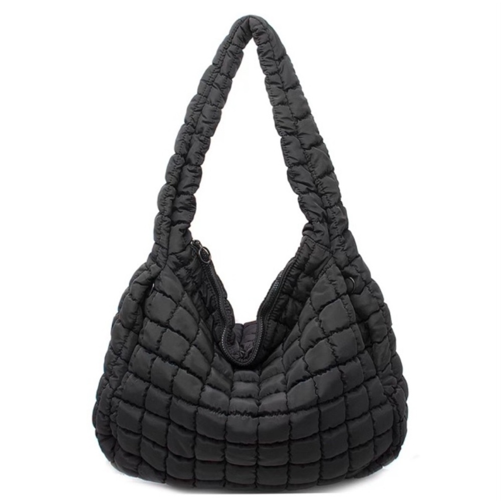 Street Level Large Cushion Hobo Bag